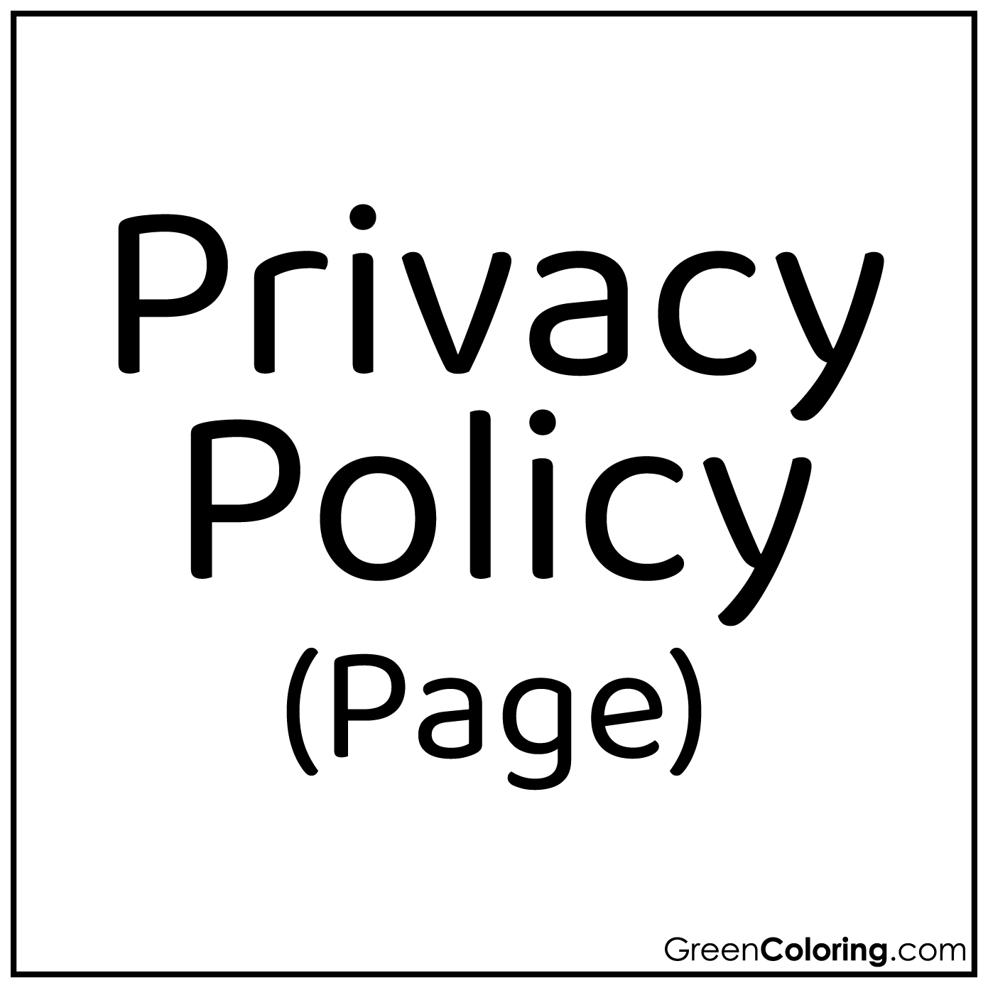 Privacy Policy - ColorPro Paints